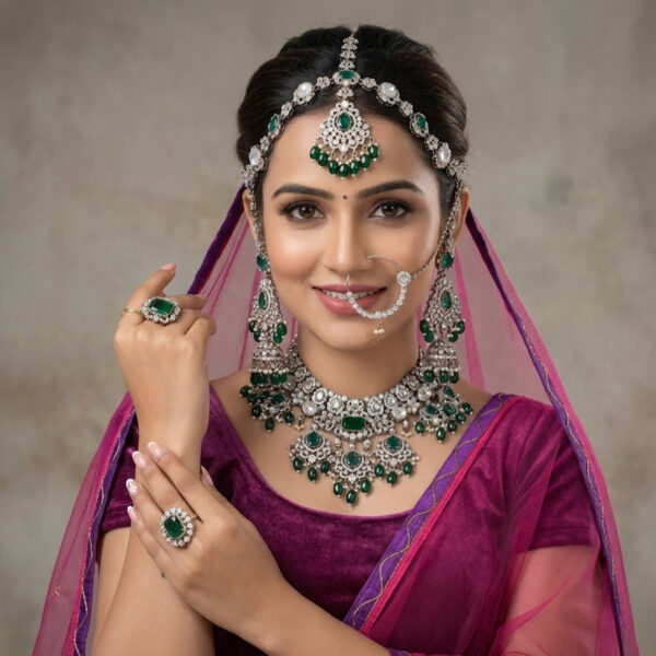 HMG Fashions Imperial Polki Semi-Bridal Collection